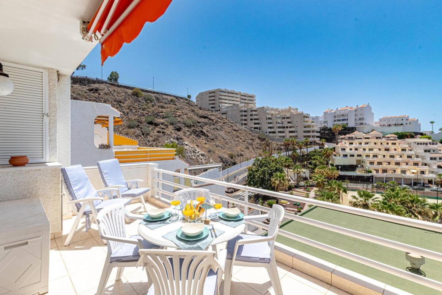 Sunny Oceanview Terrace By Dream Homes Tenerife Acantilado de los Gigantes المظهر الخارجي الصورة