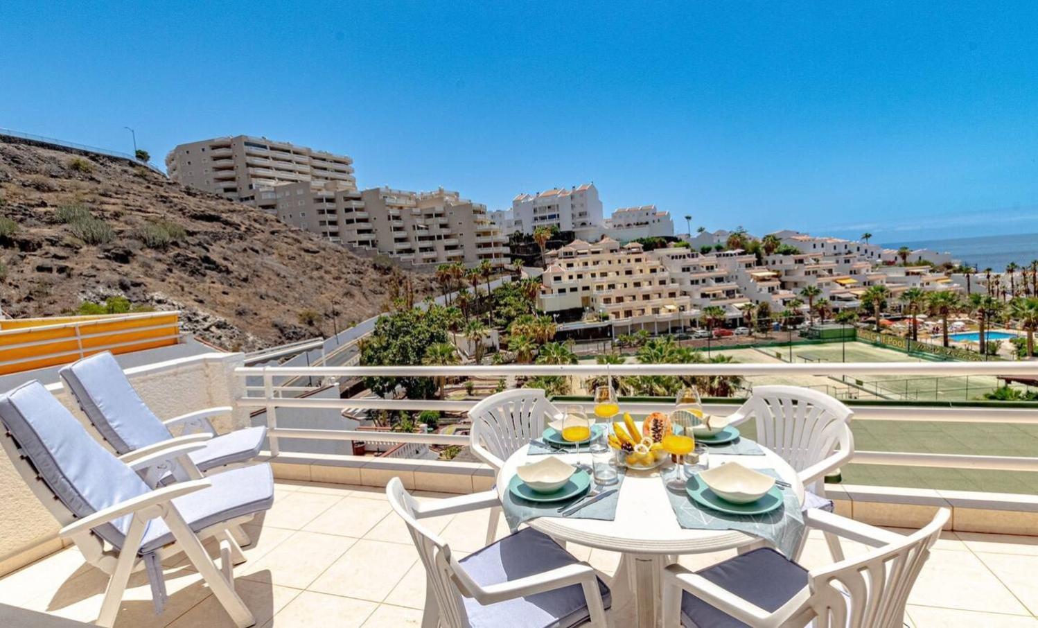 Sunny Oceanview Terrace By Dream Homes Tenerife Acantilado de los Gigantes المظهر الخارجي الصورة